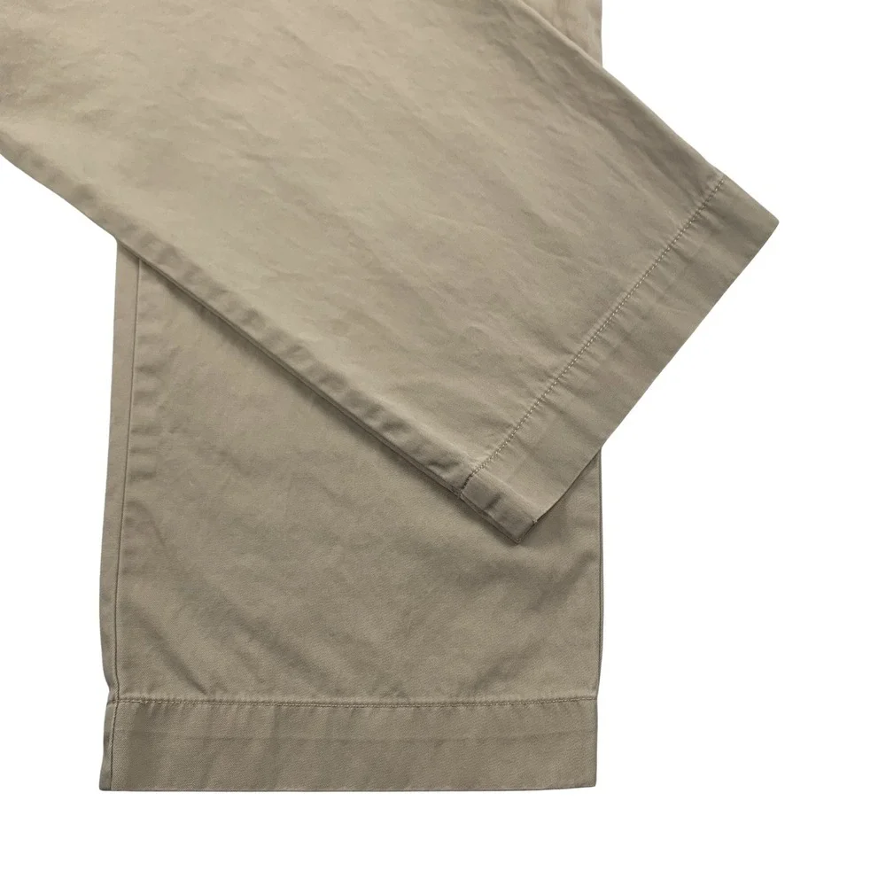 Polo Ralph Lauren Mens Prospect Pant Chinos 40/32 (39x31) Flat Front Classic Tan